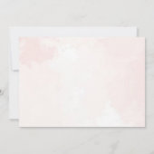 いくつかのバニーイースターエッグ春誕生日写真 招待状 (裏面)