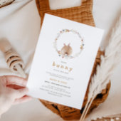 いくつかのバニーイースターベイビーシャワー招待状 招待状