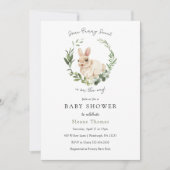 いくつかのバニースイートベビーシャワー招待状 招待状 (正面)