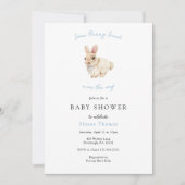 いくつかのバニースイートベビーシャワー招待状 招待状 (正面)