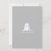 いくつかのバニースペシャルベビーシャワー招待状 招待状 (裏面)