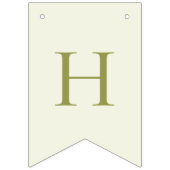 いくつかのバニーニンジン1st誕生日の水色 バンティングフラッグ (第2の旗)