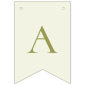 いくつかのバニーニンジン1st誕生日の水色 バンティングフラッグ (第3の旗)