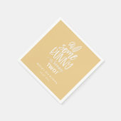 いくつかのバニーバースデーパーティナプキンス スタンダードカクテルナプキン (角)