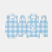 いくつかのバニーワンブルーギンガム誕生日 フェイバーボックス (折り畳みなし)