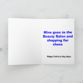 いくつかのパパの魚、いくつかのパパのゴル遊フ カード (内部)