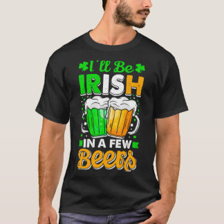 いくつかのビールでアイルランド語をSt patricks day・ビールL Tシャツ