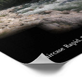 いくつかのホワイトウォーター写真 ポスター (角)