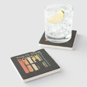 いくつかのボウシックアーチェリー矢印の複合シュートギフト ストーンコースター (横)