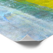 「いくつかのモダン正方形」抽象芸術アートのポスター ポスター (角)