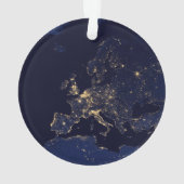 いくつかのヨーロッパおよび北欧の都市の都市の照明。 オーナメント (裏面)