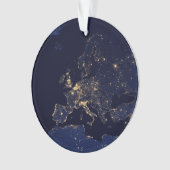 いくつかのヨーロッパおよび北欧の都市の都市の照明。 オーナメント (正面)