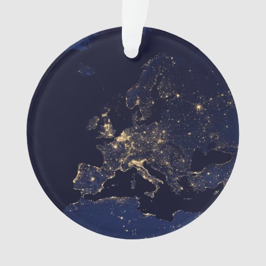 いくつかのヨーロッパおよび北欧の都市の都市の照明。 オーナメント (正面)