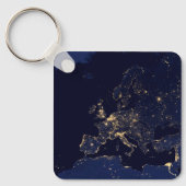いくつかのヨーロッパおよび北欧の都市の都市の照明。 キーホルダー (正面)