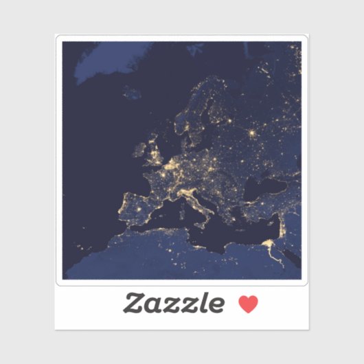 いくつかのヨーロッパおよび北欧の都市の都市の照明。 シール (シート)