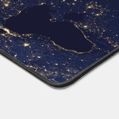 いくつかのヨーロッパおよび北欧の都市の都市の照明。 デスクマット (コーナー)