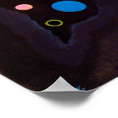 いくつかの円、ワシリー・カンディンスキー ポスター (角)