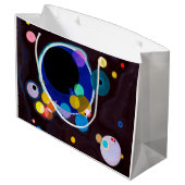 いくつかの円、ワシリー・カンディンスキー ラージペーパーバッグ (裏面アングル)