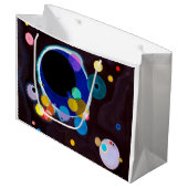 いくつかの円、ワシリー・カンディンスキー ラージペーパーバッグ (正面アングル)