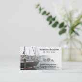 いくつかの帆船がドッキングした 名刺 (スタンド正面)