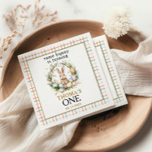 いくつかの復活祭バニーが1日の誕生日を回している