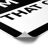 いくつかの感覚のポスターに落おもしろいちた ポスター (角)