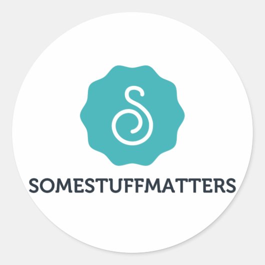 いくつかの物問題：ステッカー ラウンドシール (正面)