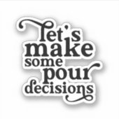 いくつかの結論を出そう シール (正面)