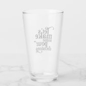 いくつかの結論を出そう タンブラーグラス (裏面)