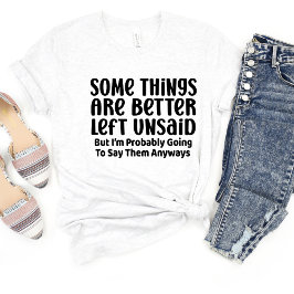 いくつかの良い皮肉おもしろいミームTシャツ Tシャツ