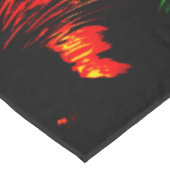 いくつかの葉草の花びら、花の色 テーブルクロス (アングル)