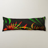 いくつかの葉草の花びら、花の色 ボディピロー (正面)