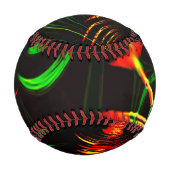 いくつかの葉草の花びら、花の色 野球ボール (裏面)