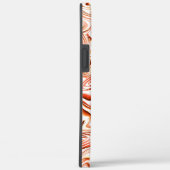 いくつかの赤い花または蝶を形成する繰り返し Case-Mate iPhoneケース (裏面 / 右)