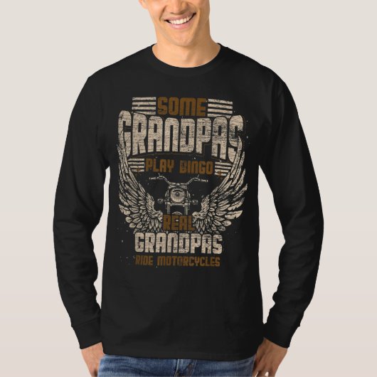 いくつかの遊グランパバン実在ドグランパライドモーター Tシャツ (正面)