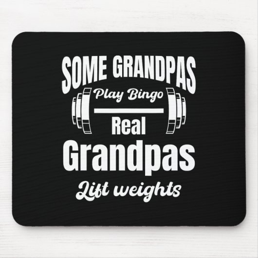 いくつかの遊グランパビンゴ実在グランパリフト重量 マウスパッド (正面)