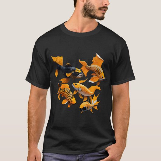 いくつかの魚 Tシャツ (正面)