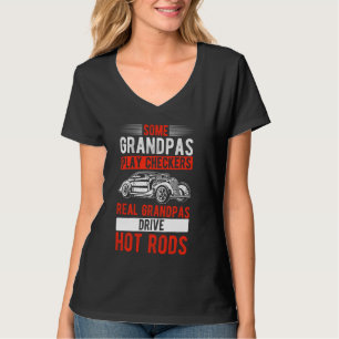 いくつかのGRANDPASの遊市松模様にGRANDPAS実在ドライブ Tシャツ
