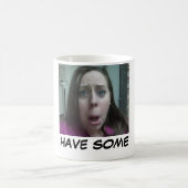 いくつかを持って下さい コーヒーマグカップ (中央)