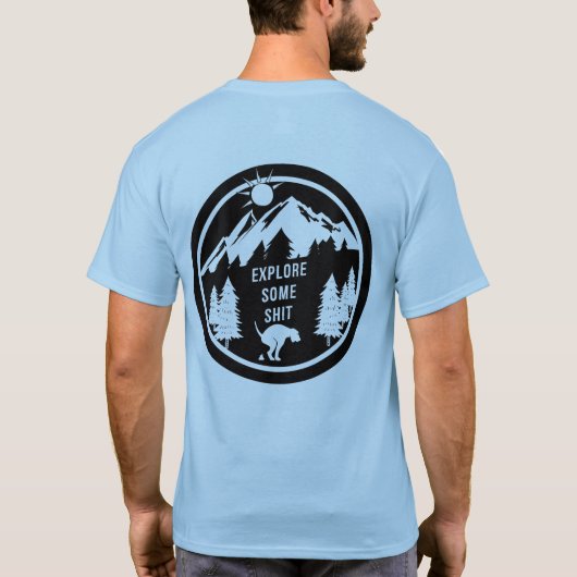 いくつか探索する Tシャツ (裏面)