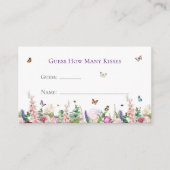 いくつのキスフローラバタフライゲーム エンクロージャーカード (正面)