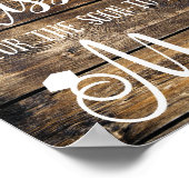 いくつ素朴のキスブライダルシャワー ポスター (角)