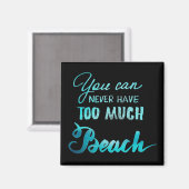 いくらビーチしても宜しい マグネット (正面/裏面)