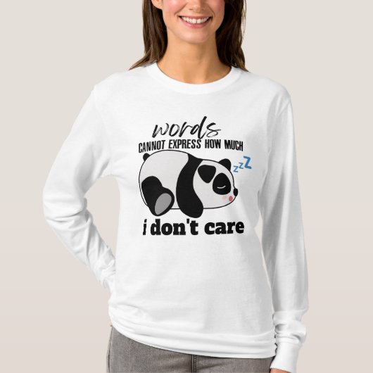 いくら表現無いか言葉が気に無い Tシャツ (正面)