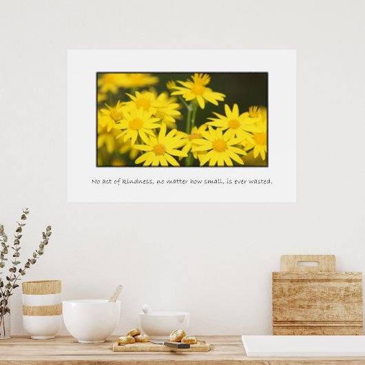 いくら親切を尽しても無駄にならぬ ポスター (キッチン)