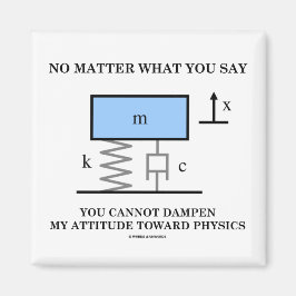 いくら言っても物理を弱めることはできない マグネット