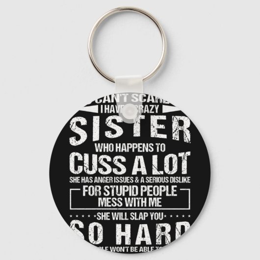 いく熱狂するろいろ怒る姉 キーホルダー (正面)