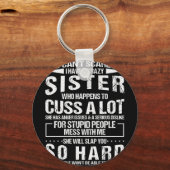 いく熱狂するろいろ怒る姉 キーホルダー (正面)