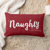 いけないがあって下さい • サンタを旅行救って下さい! 赤及び緑 ランバークッション (ブランケット)