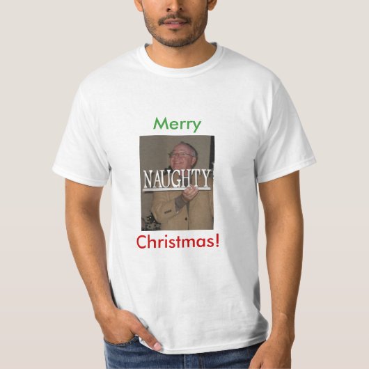 、いけないのBurtonクリスマスメリー! Tシャツ (正面)